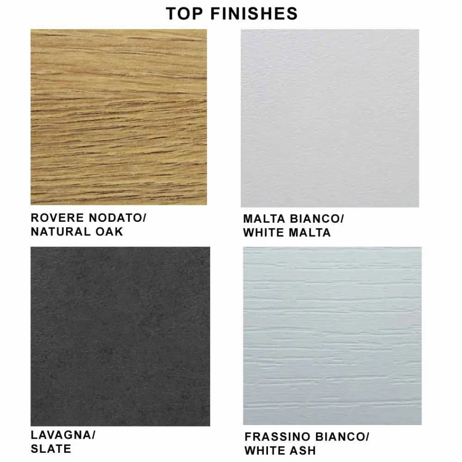 Mesa de Comedor Extensible hasta 300 cm en Laminado Made in Italy - Grotta Viadurini