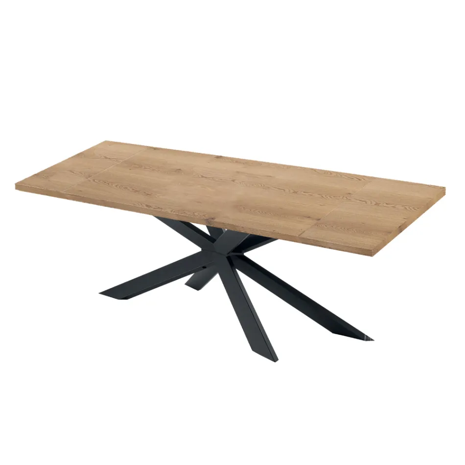 Mesa de Comedor Extensible hasta 300 cm en Laminado Made in Italy - Grotta Viadurini