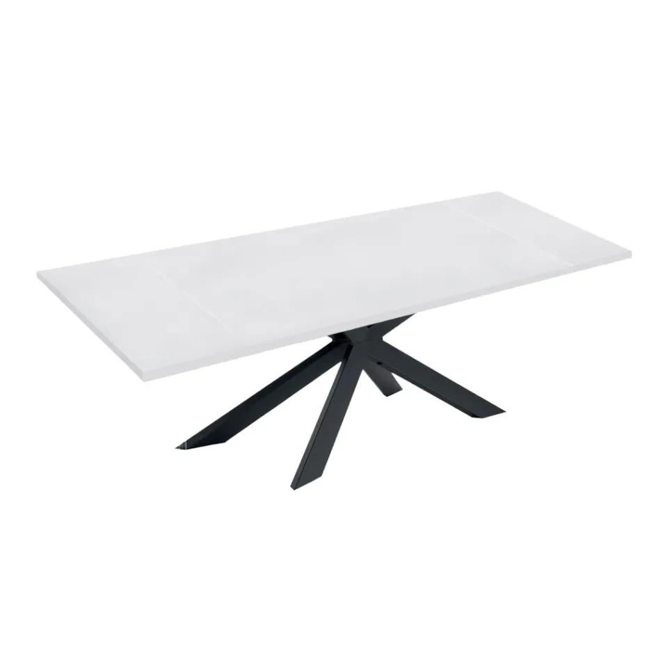 Mesa de Comedor Extensible hasta 300 cm en Laminado Made in Italy - Grotta Viadurini