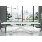 Mesa de Comedor Extensible hasta 300 cm en Laminado Made in Italy - Grotta Viadurini