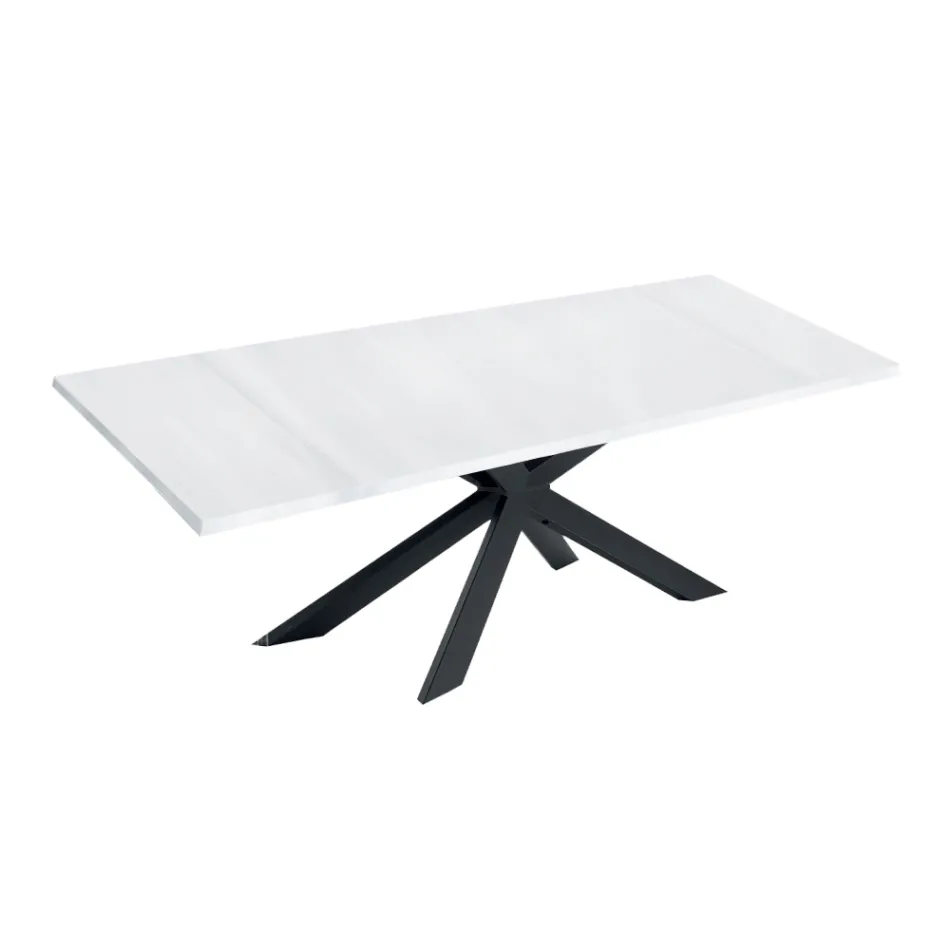 Mesa de Comedor Extensible hasta 300 cm en Laminado Made in Italy - Grotta Viadurini