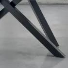 Mesa de Comedor Extensible hasta 300 cm en Madera Chapada - Settimmio Viadurini