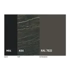 Mesa de comedor extensible hasta 310 cm en cerámica Made in Italy - Pitagora Viadurini