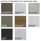 Mesa de Comedor Extensible hasta 310 cm en Melamina Made in Italy - Años Setenta Viadurini