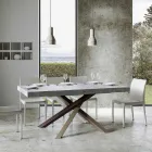Mesa de Comedor Extensible hasta 440 cm de Diseño Made in Italy - Rally Viadurini