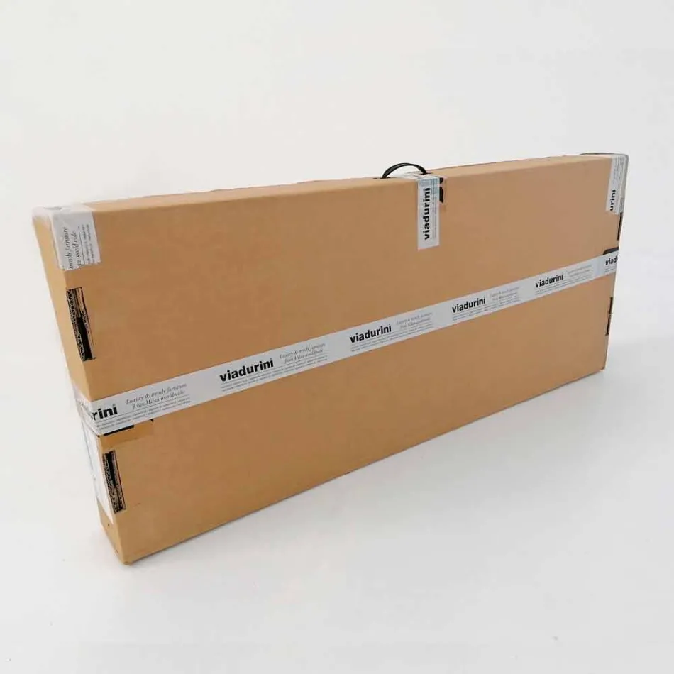 Mesa de comedor extensible hasta 450 cm en laminado Made in Italy - Salentino Viadurini