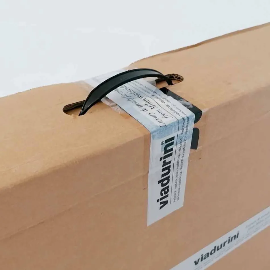 Mesa de comedor extensible hasta 450 cm en laminado Made in Italy - Salentino Viadurini