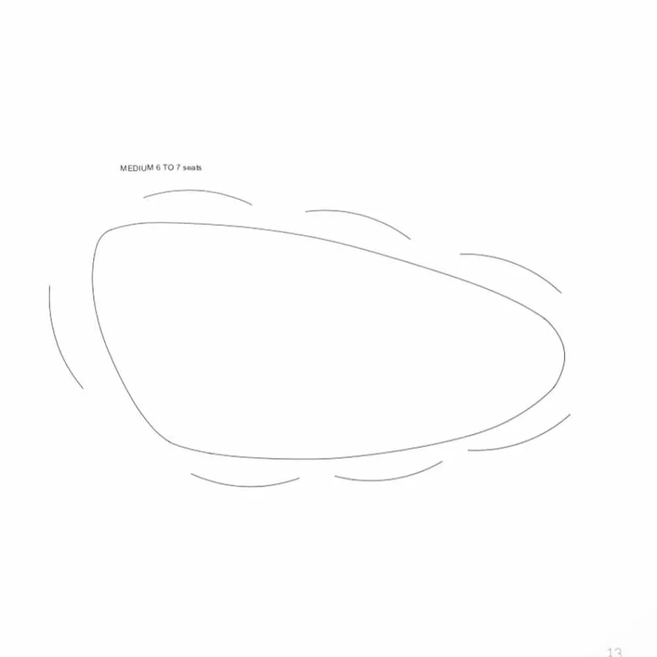 Mesa de comedor artesanal en madera maciza de nogal Made in Italy - Nocino Viadurini