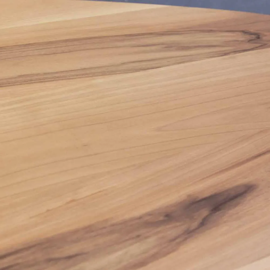 Mesa de comedor artesanal en madera maciza de nogal Made in Italy - Nocino Viadurini