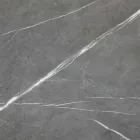 Mesa de Comedor que se Extiende y Ensancha en Melamina y Metal - Devendra Viadurini