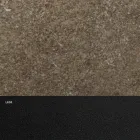 Mesa de comedor con tapa de barril en laminado HPL Made in Italy - Grotta Viadurini