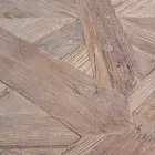 Mesa de comedor Homemotion con tablero y patas en madera de olmo - Olmo Viadurini