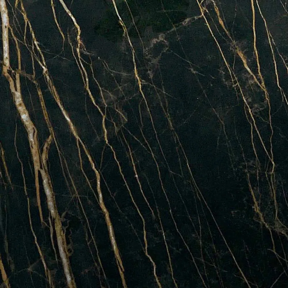 Mesa de comedor con tablero en fino hipermármol Made in Italy - Settimmio Viadurini