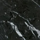 Mesa de comedor con tablero de mármol ovalado Made in Italy - Excelente Viadurini