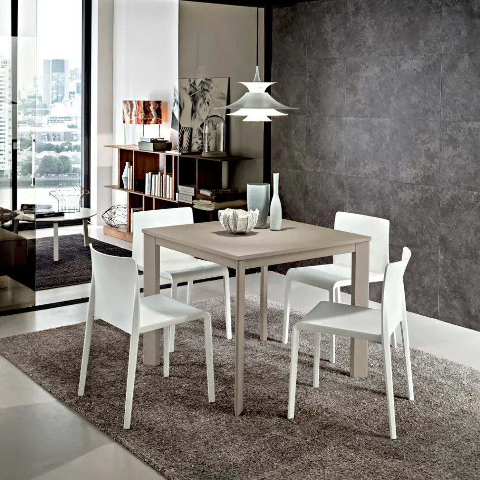 Mesa de Comedor Fenix Extensible hasta 232 Made in Italy - Baviera Viadurini