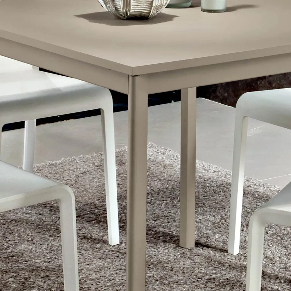 Mesa de Comedor Fenix Extensible hasta 232 Made in Italy - Baviera Viadurini