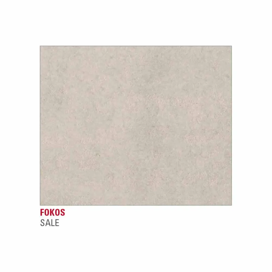 Mesa de comedor en laminado y metal pintado Made in Italy - Efisto Viadurini