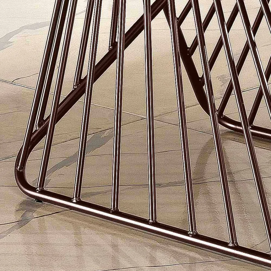 Mesa de comedor en madera maciza moderna hecha en Italia, Mitia Viadurini