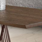 Mesa de comedor en madera maciza moderna hecha en Italia, Mitia Viadurini