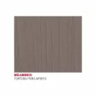 Mesa de comedor en melamina y metal pintado Made in Italy - Remigio Viadurini