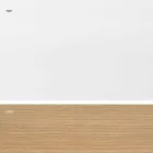 Mesa de comedor en vidrio y madera maciza hecha en Italia, Egisto. Viadurini