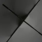 Mesa de comedor ovalada con tapa y base de vidrio Made in Italy - Tiseo Viadurini