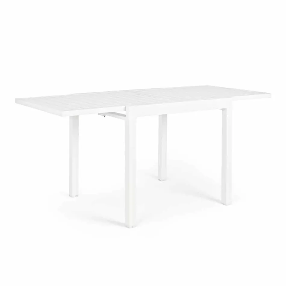 Mesa de comedor de exterior extensible hasta 270 cm en aluminio - Veria Viadurini