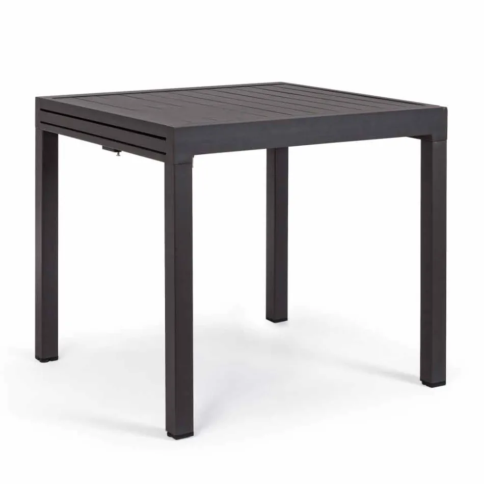 Mesa de comedor de exterior extensible hasta 270 cm en aluminio - Veria Viadurini