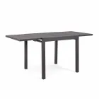 Mesa de comedor de exterior extensible hasta 270 cm en aluminio - Veria Viadurini