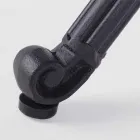 Mesa de comedor para exteriores en aluminio pintado blanco o antracita - Quick Viadurini