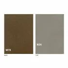 Mesa de comedor plegable moderna en madera y metal Made in Italy - Menelao Viadurini