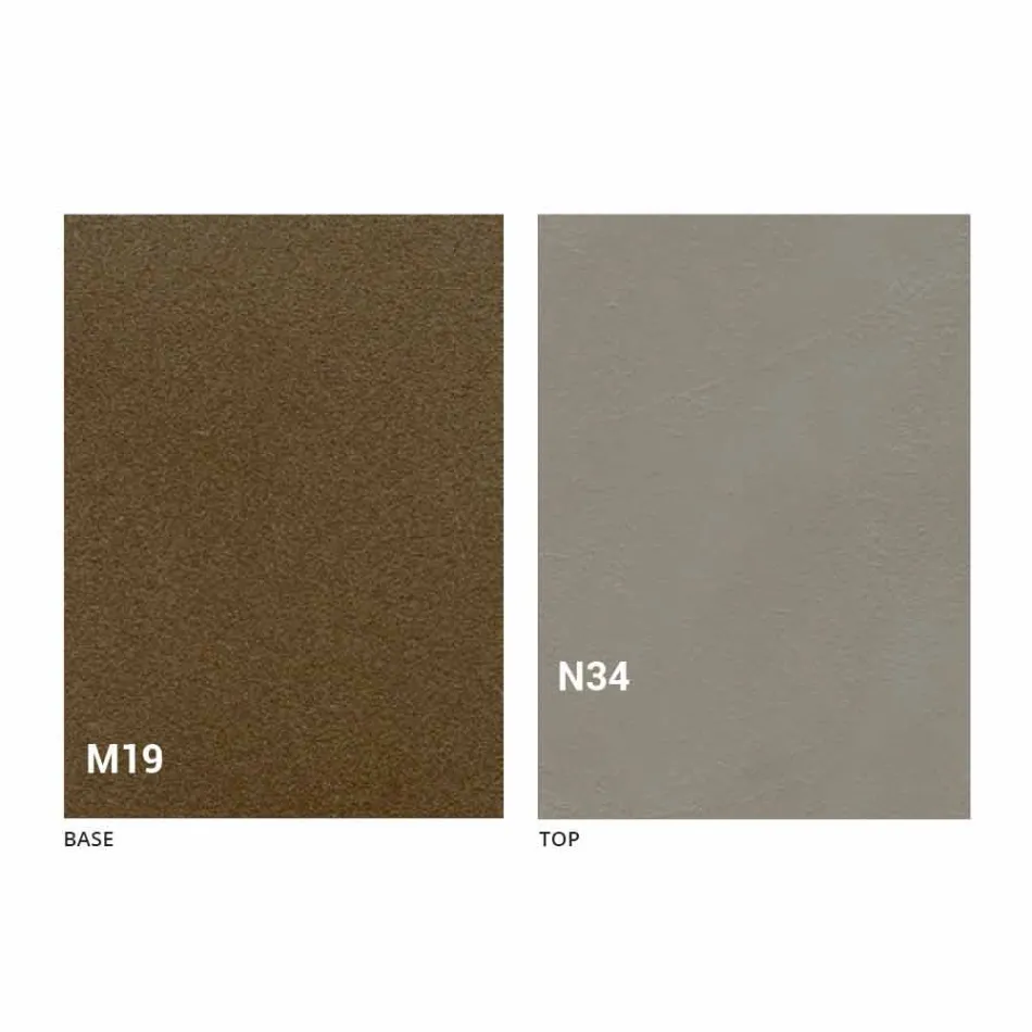 Mesa de comedor plegable moderna en madera y metal Made in Italy - Menelao Viadurini