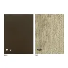 Mesa de comedor plegable moderna en madera y metal Made in Italy - Menelao Viadurini