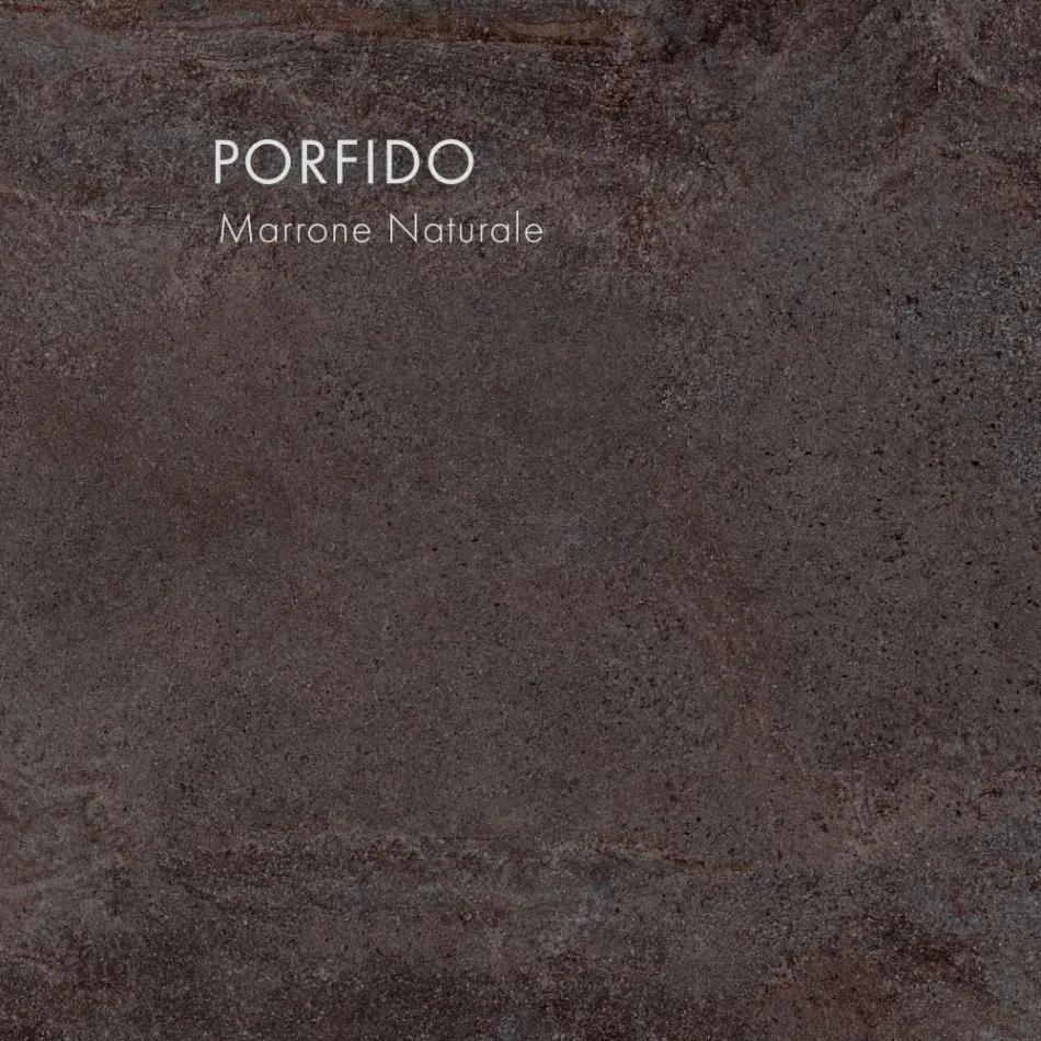 Mesa de comedor rectangular en gres porcelánico Made in Italy - Emilio Viadurini