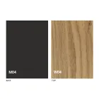 Mesa de comedor extensible redonda con tapa de madera Made in Italy - Crodino Viadurini