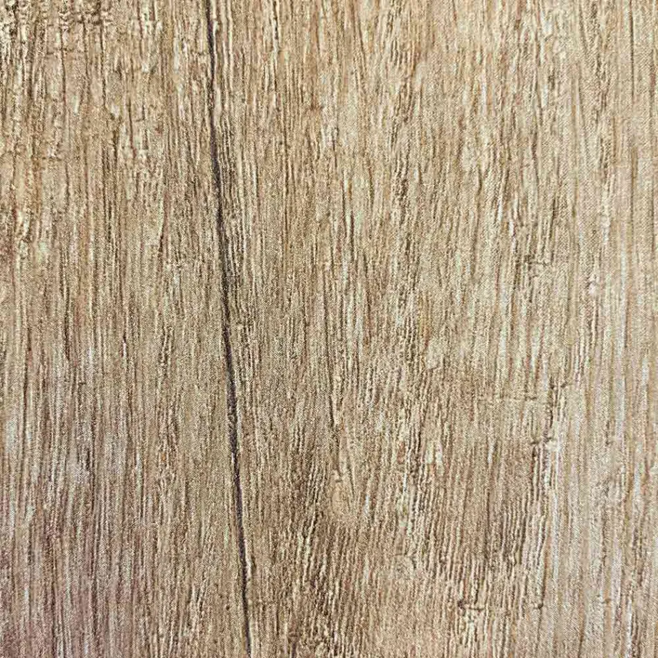 Mesa de comedor redonda extensible hasta 370 cm en madera y metal - Caimano Viadurini