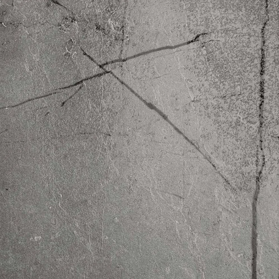 Mesa de comedor redonda extensible hasta 370 cm en madera y metal - Caimano Viadurini