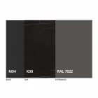 Mesa de comedor extensible redonda en cerámica Laminam Made in Italy - Lupetto Viadurini