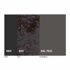 Mesa de comedor extensible redonda en cerámica Laminam Made in Italy - Lupetto Viadurini