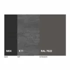 Mesa de comedor extensible redonda en cerámica Laminam Made in Italy - Lupetto Viadurini