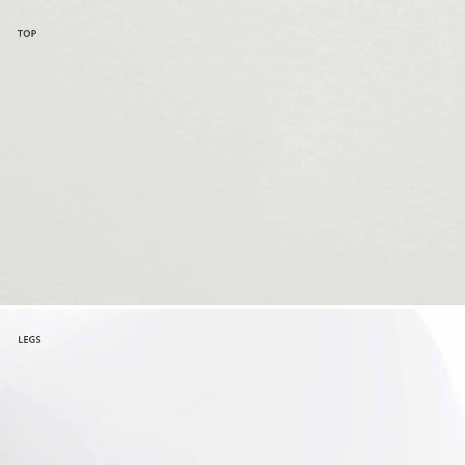 Mesa de comedor redonda con tapa laminada Made in Italy – Dollars Viadurini