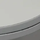 Mesa de comedor redonda de diseño clásico Oliva Viadurini