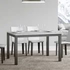 Mesa de diseño con tapa de madera extensible hasta 440 cm Made in Italy - Foxy Viadurini
