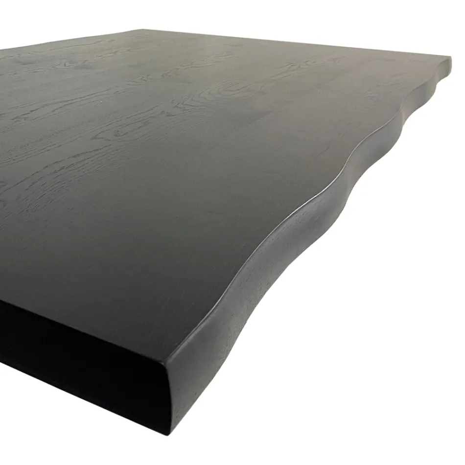 Mesa de diseño en madera y acero hasta 12 plazas Made in Italy - Settimmio Viadurini