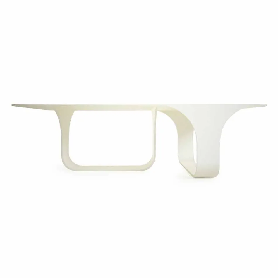 Mesa de diseño moderno producida en Italia, Mirabello. Viadurini