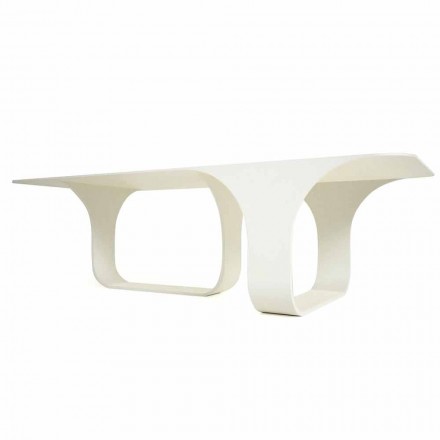 Mesa de diseño moderno producida en Italia, Mirabello. Viadurini