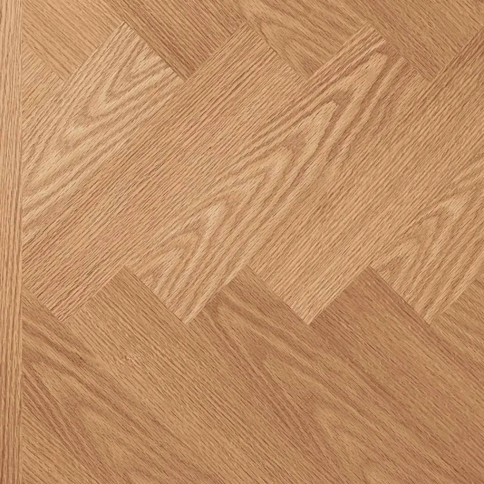 Mesa Fija 180x90 cm en Roble y Base de Hierro - Lega Viadurini