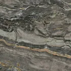 Mesa Fija Rectangular en Acero y Cerámica Made in Italy - Pantalones Viadurini