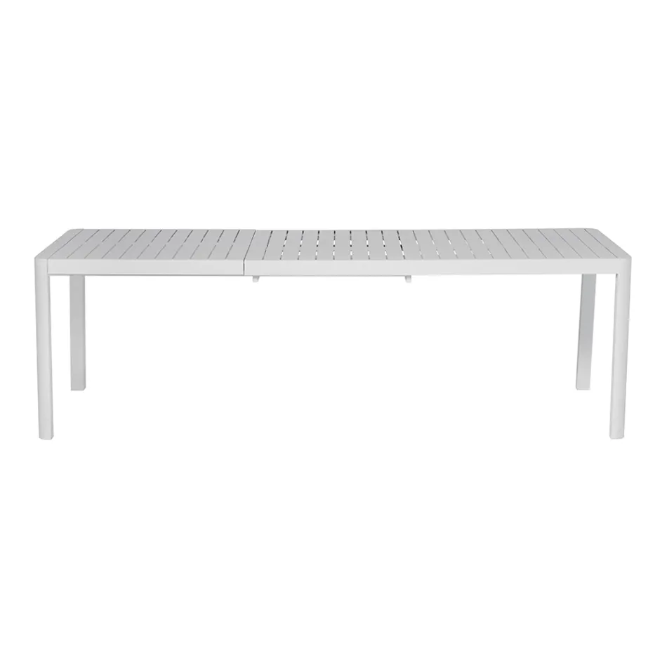 Mesa de Jardín Extensible a 240 cm con Estructura de Aluminio – Geoffroy Viadurini