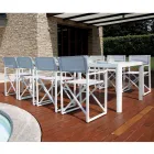 Mesa de Jardín Extensible a 240 cm con Estructura de Aluminio – Geoffroy Viadurini